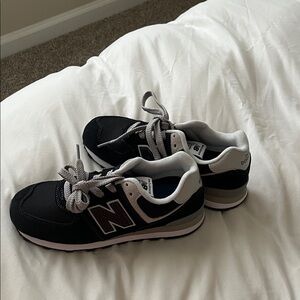 New Balance Kids' Sneakers in Black and White